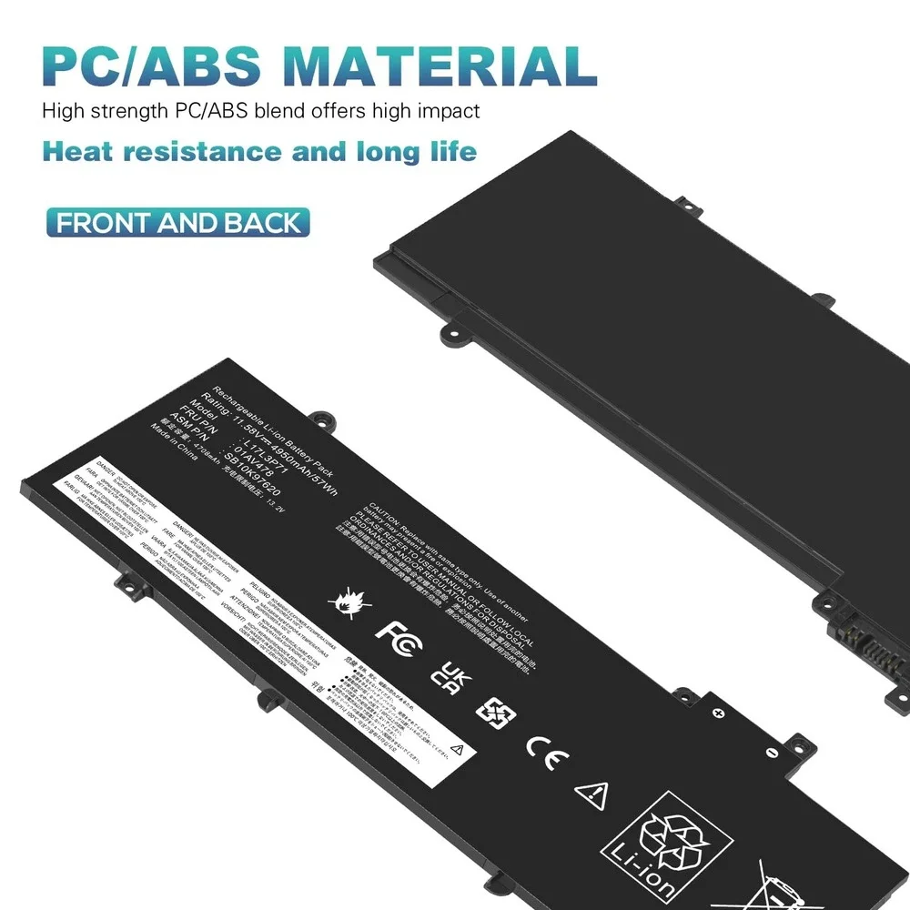 Fancy Buying 01AV479 L17L3P71 Battery Lenovo ThinkPad T480S 11.58V 4950mAh